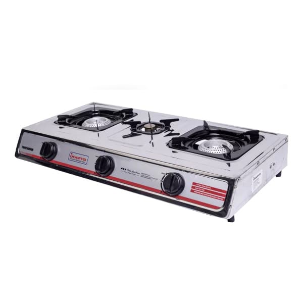 INNOVA TRIPLE BURNER GAS TOP I-3GS-SS