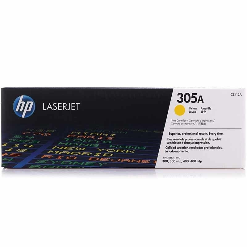 Hp toner 305a yellow original 