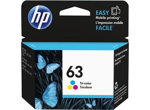 HP Cartridge 63 tri colour