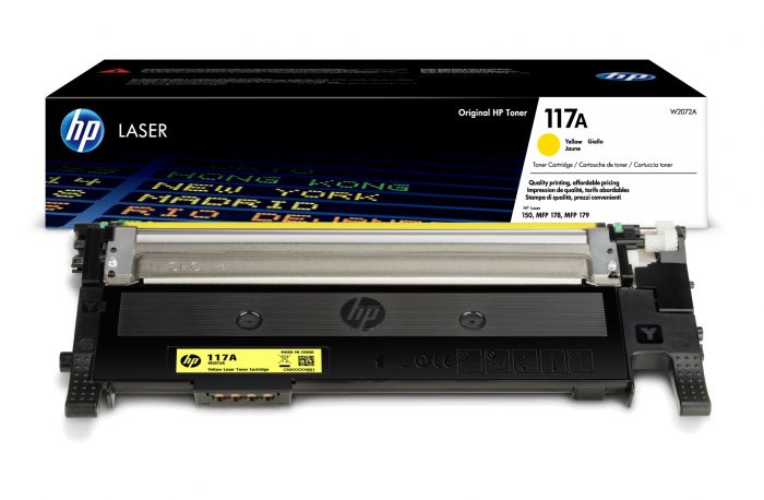 Hp toner 117a yellow original