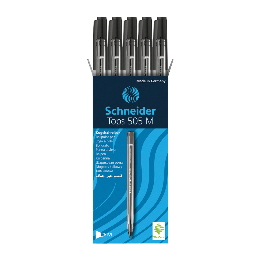 SCHNEIDER PEN BLACK - BOX